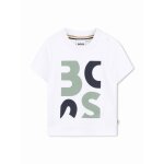 T - shirt gar�on � manches courtes blanc