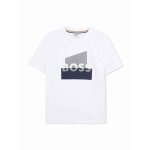 T - shirt gar�on � manches courtes blanc
