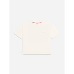 T - shirt gar�on � manches courtes blanc