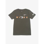 T - shirt gar�on manches courtes kaki