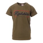 T - shirt gar�on manches courtes kaki