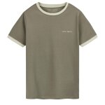 T - shirt gar�on manches courtes kaki