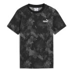 T - shirt gar�on manches courtes noir