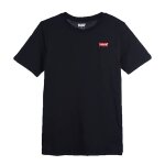 T - shirt gar�on manches courtes noir