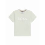 T - shirt gar�on � manches courtes vert clair