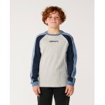 T - shirt gar�on � manches longues archive panel grey marle