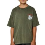 T - shirt gar�on mosto kaki
