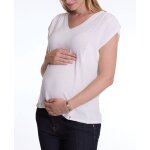T - shirt de grossesse et d'allaitement lucile naturel
