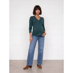 T - shirt grossesse et allaitement manches longues vert sapin