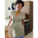 T - shirt grossesse col v kaki