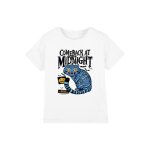 T - shirt halloween motif derpy et sussie motif / style bleu nuit en coton peign� de qualit� sup�rieure ...