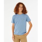 T - shirt hazey days gar�on faded denim