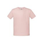 T - shirt iconic coton peign et fil  l'anneau 150 rose ple