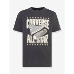 T - shirt � imprim� all star converse noir