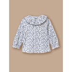 T - shirt imprim� b�b� imprim� iris fond blanc