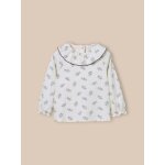 T - shirt imprim� olivia en coton biologique imprim� suzane