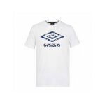 T - shirt junior col rond regular en coton - basic blanc / camouflage
