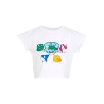 T - shirt little adventurers blanc