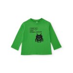 T - shirt en maille pour b�b� gar�on avec design de personnage pixelis� vert