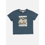 T - shirt en maille gar�on imprim� camper vert
