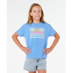 T - shirt malibu relaxed fille cornflower blue