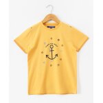 T - shirt manches courtes 100% coton gar�on jaune