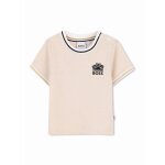 T - shirt � manches courtes beige