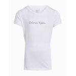 T - shirt manches courtes blanc