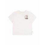 T - shirt � manches courtes blanc cass�