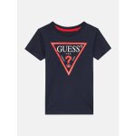 T - shirt manches courtes bleu fonc� 12693