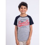 T - shirt manches courtes col rond pur coton nechin - j bleu marine T - shirt manches courtes col rond pur coton nechin - j bleu marine