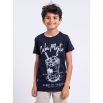 T - shirt manches courtes col rond pur coton nogan - j bleu marine T - shirt manches courtes col rond pur coton nogan - j bleu marine