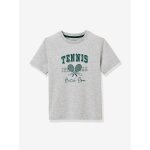 T - shirt manche courte coton bio gris chin�
