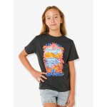 T - shirt manches courtes fille noir