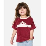 T - shirt � manches courtes fille road trip terry plum