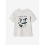 T - shirt manches courtes gar�on blanc chin�