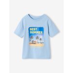 T - shirt manches courtes gar�on bleu ciel