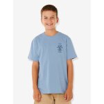 T - shirt manches courtes gar�on bleu gris�