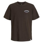 T - shirt � manches courtes gar�on brandes marron
