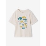 T - shirt manches courtes gar�on �cru