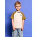 T - shirt manches courtes gar�on kaki