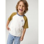 T - shirt manches courtes gar�on kaki