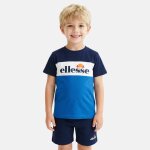 T - shirt manches courtes gar�on et short marine