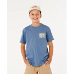 T - shirt � manches courtes pacific rinse sunrise enfant bluefin