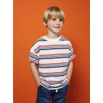 T - shirt manches courtes ray happy la garon ray blanc