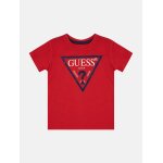 T - shirt manches courtes rouge