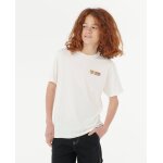 T - shirt � manches courtes surf revival lined up enfant bone