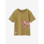 T - shirt manches courtes tigre olive