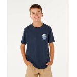 T - shirt � manches courtes wetsuit icons enfant dark navy