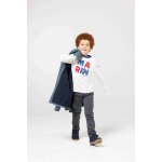 T - shirt manches longues 100% coton gar�on blanc casse